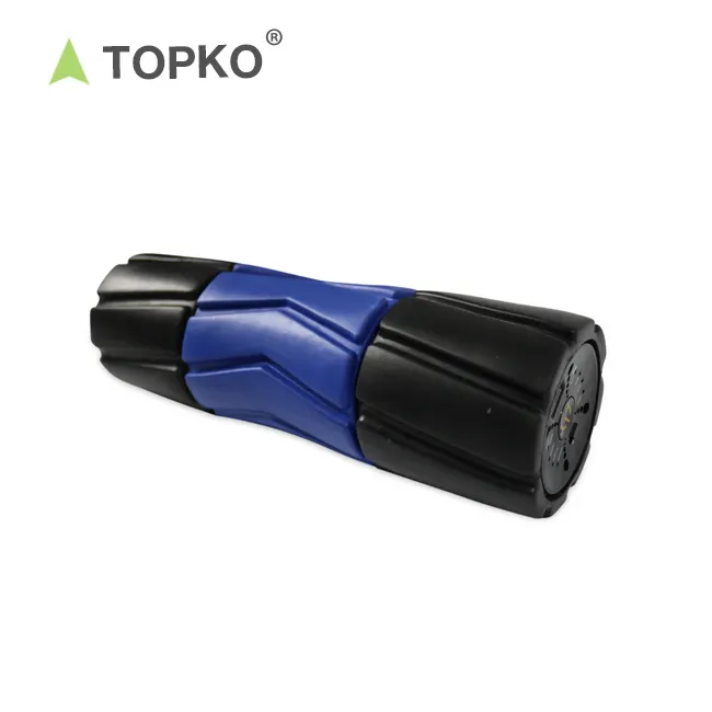 Массажер для мышц TOPKO, вибрационный валик из пеноматериала