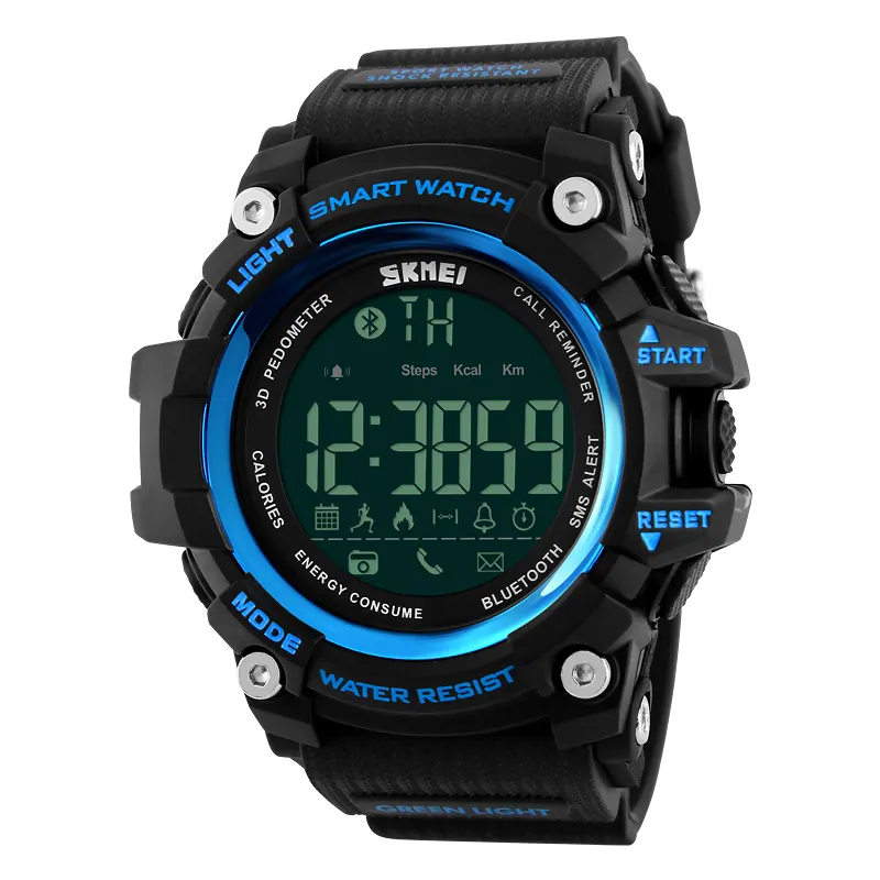 outdoor sports military app remind ios android smartwatch skmei 1227 watch manual