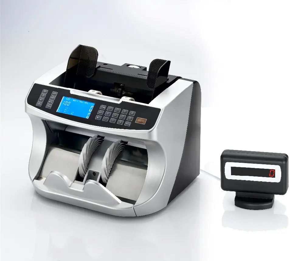 EC900 Professional Bill Gates Money Counter With USB,For XOF, INR ,BNG , EUR ,USD Fake Note Discriminator currency detector