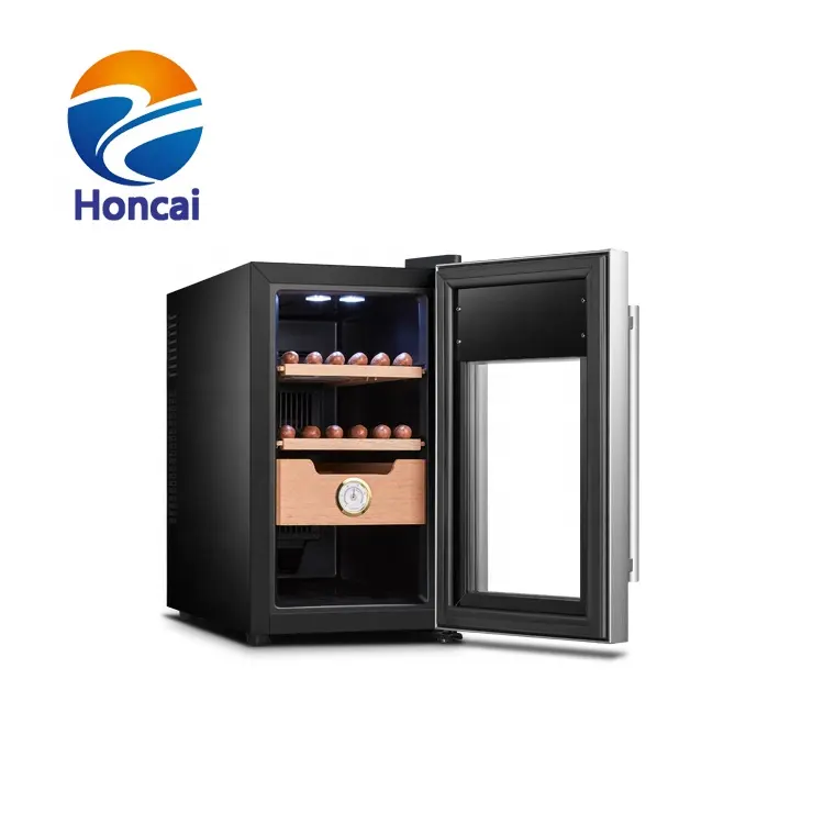 25L Cigar showcase cabinet humidor electric digital cigar humidor