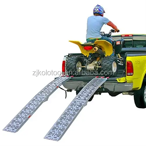 ATV Loading Ramp, Aluminum Ramp for Car, Motorcycle Lift Ramp