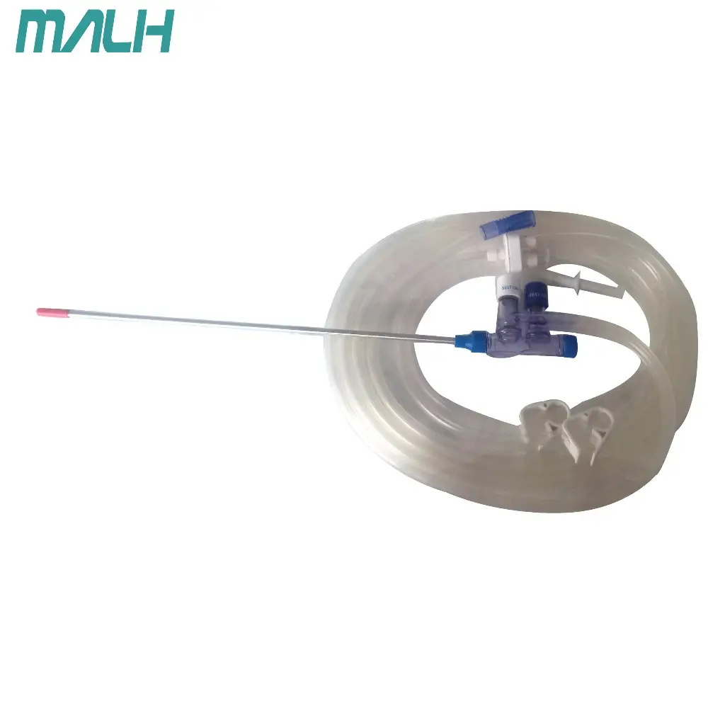 Surgical Disposable Medical Device Laparoscopic Suction Irrigation Set Tube System 5mm 10mm