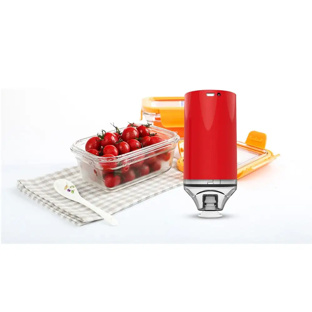 Ручной вакуумный пищевой упаковщик, пищевой вакуумный насос, автоматический мини-вакуумный упаковщик