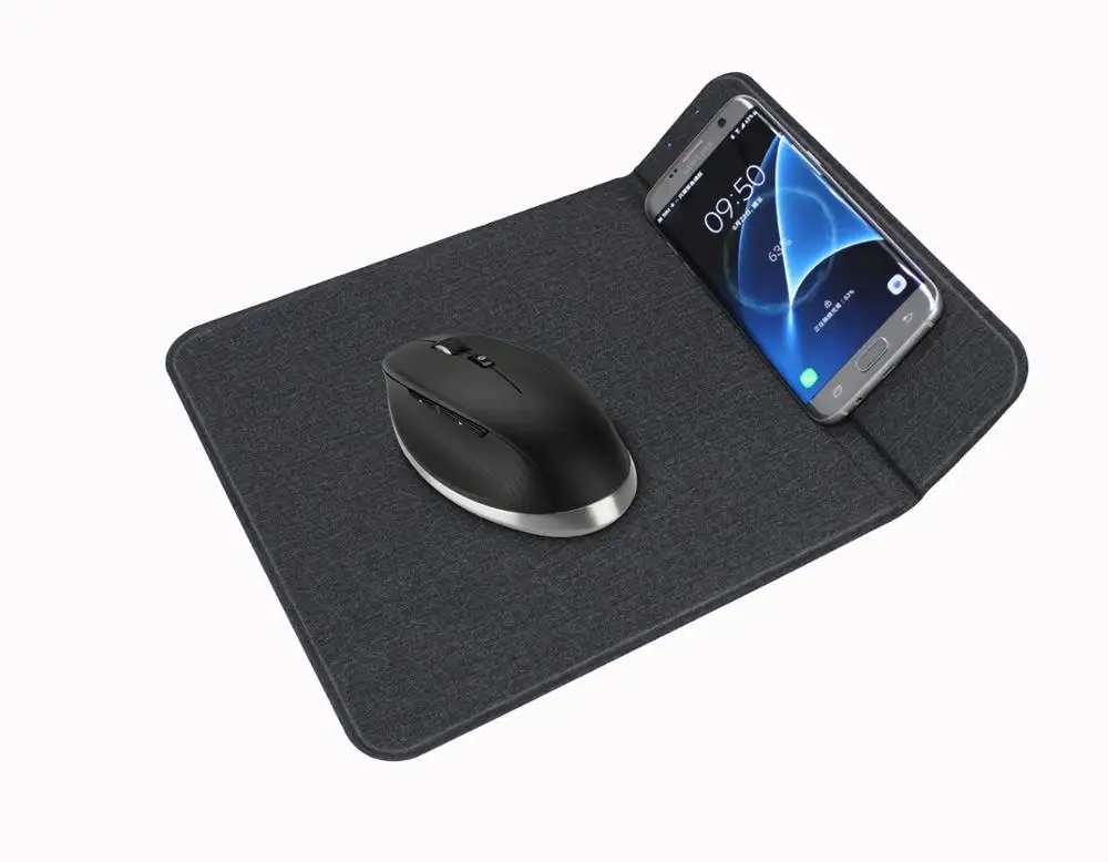 New products 2 in 1 wireless charging pad wireless charger mouse pad