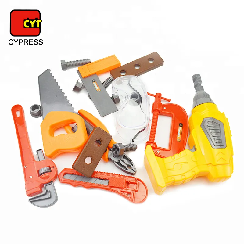 wholesale plastic kids play tool set repair puzzle toy tools with best quality
