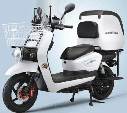 Индивидуальный Электрический мотоцикл EEC 1500W для доставки пищи с супер-коробкой для пиццы