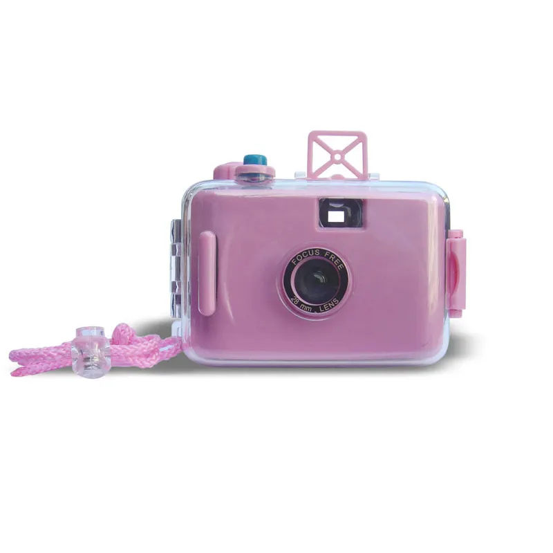 Reusable Underwater Waterproof Film 35mm LOMO Camera Cheap Ultra Compact Camera Clear Plastic Casing Wholesale China Promotion