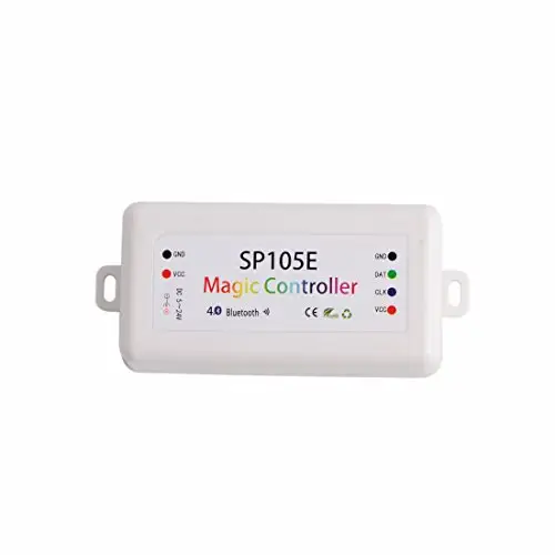 SP108E WIFI LED Pixel Controller SP105E SP107E SP110E SPI BLE Music Pixel Controller For WS2812 WS2811 Pixel Strip Light