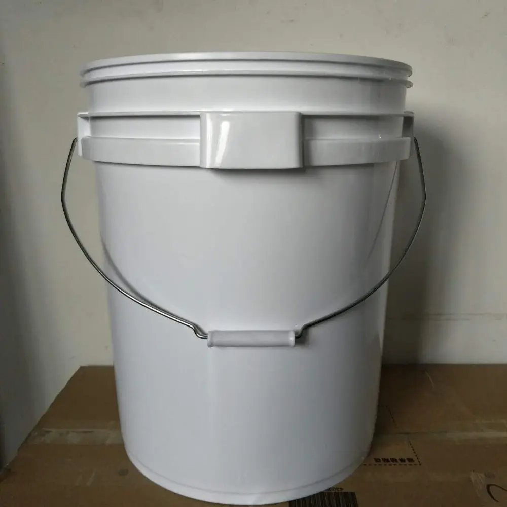 30L virgin PP WHT bucket with metal handle and lid