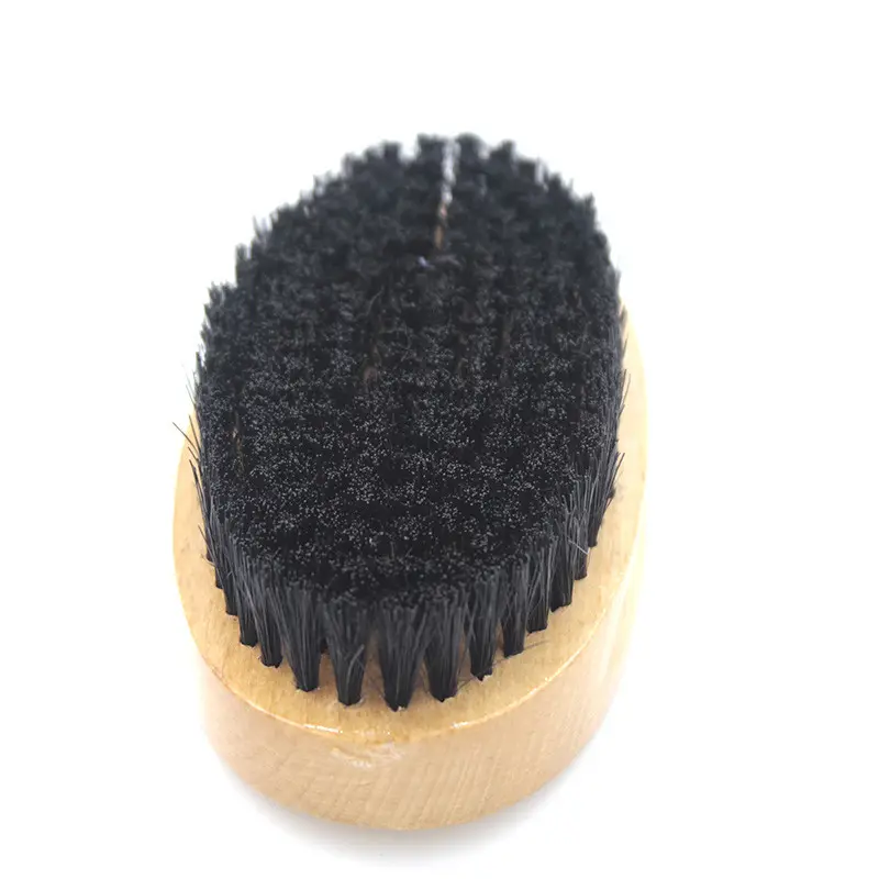 Black pig hair shoe brush clean brush made in China