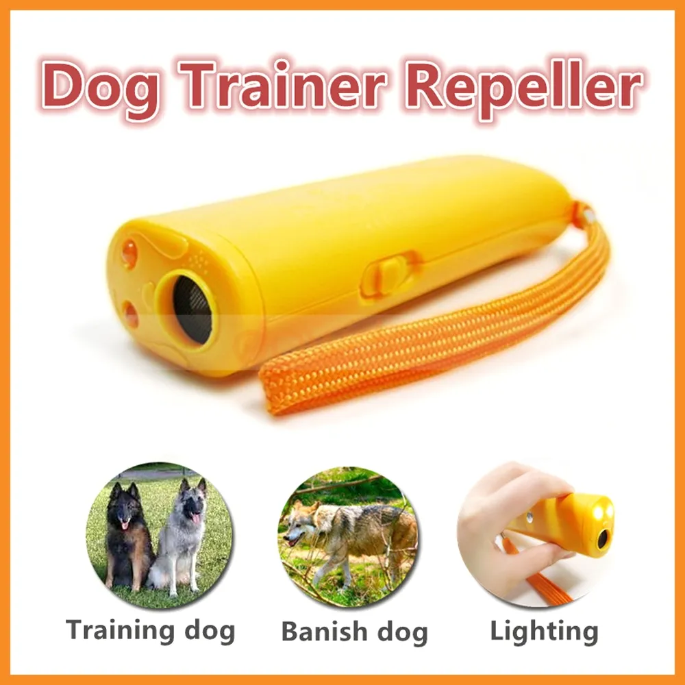 3 in 1 150dB Training Lighting Banish Dog Repeller