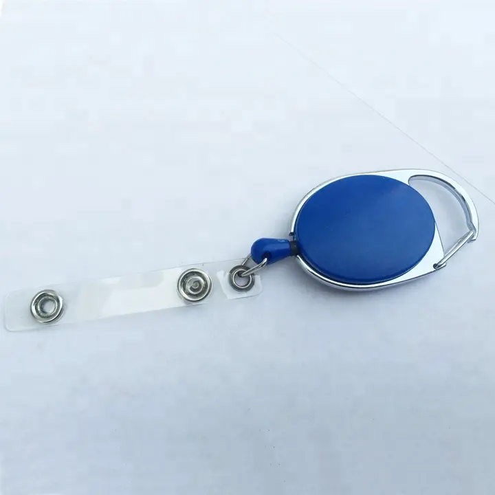 Wholesale High Quality Carabiner Retractable Badge Reel