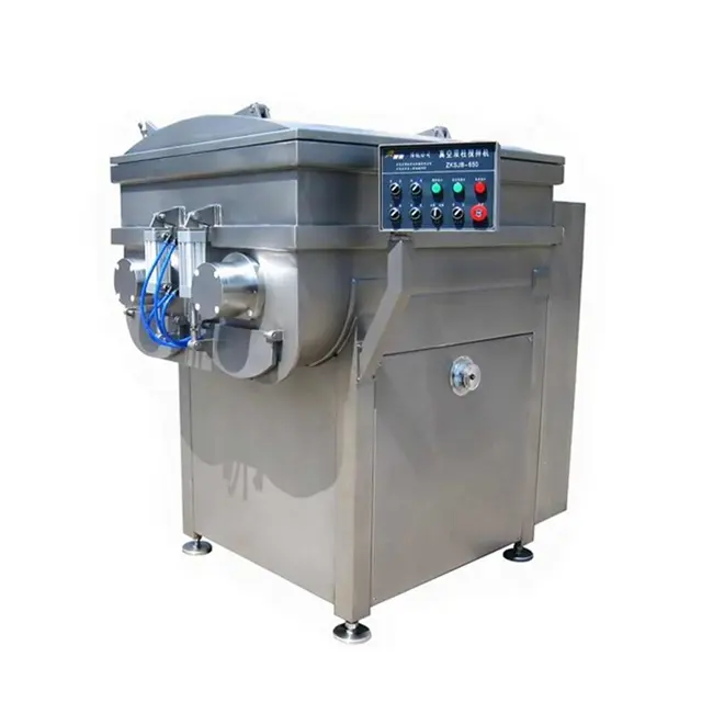 Double axis meat mixer