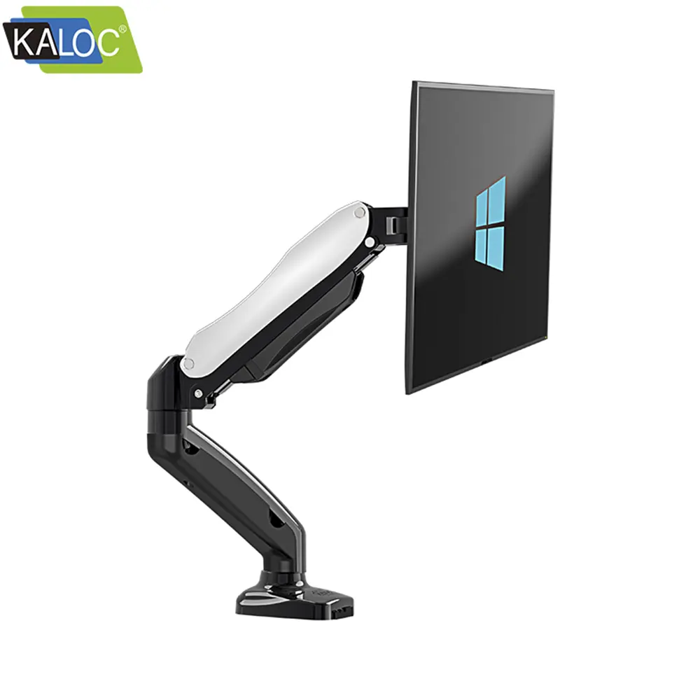 Monitor gas Arms Desk Mount for 17-27inch up to 6.5kg vesa 75*75-100*100