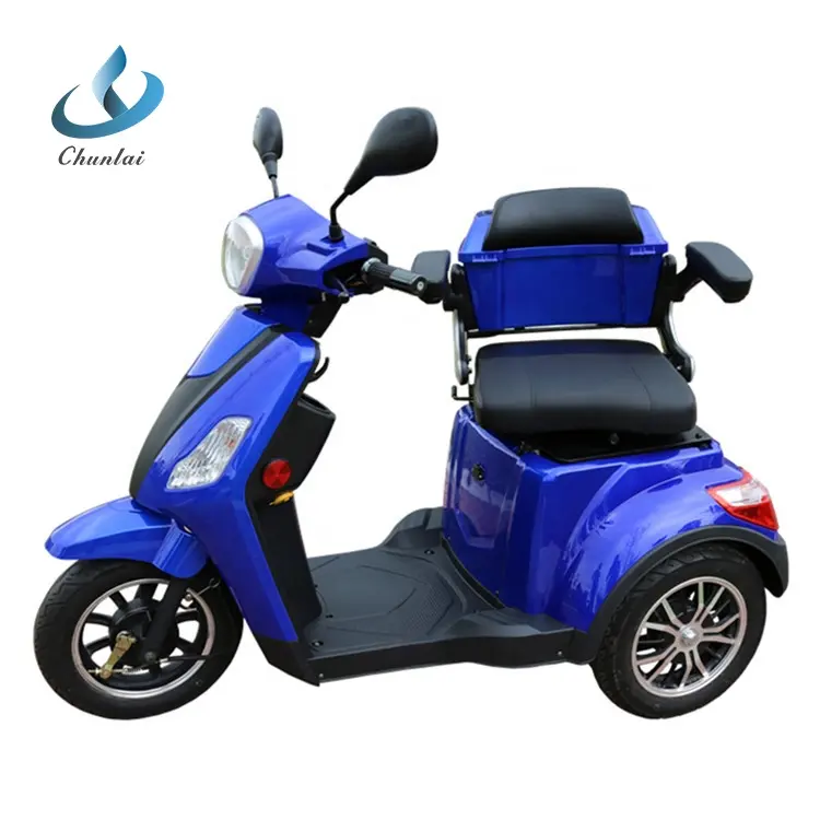 EEC approved 3 wheel electric mobility scooter 60V 1000W for elderly and adult disabled
