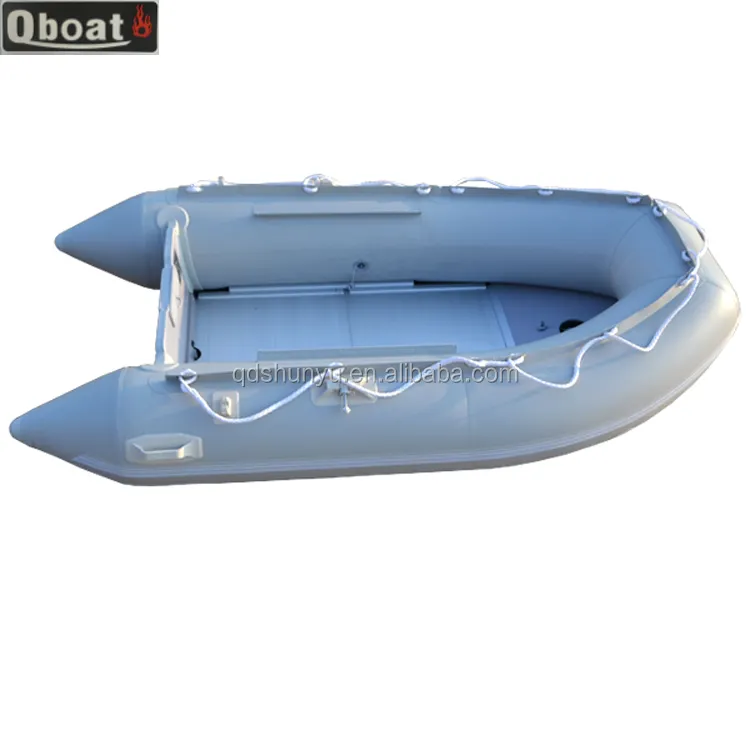 1.5mm pvc CE inflatable dinghy with outboard motor