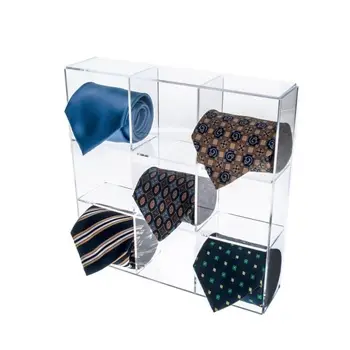 acrylic tie display acrylic tie display case