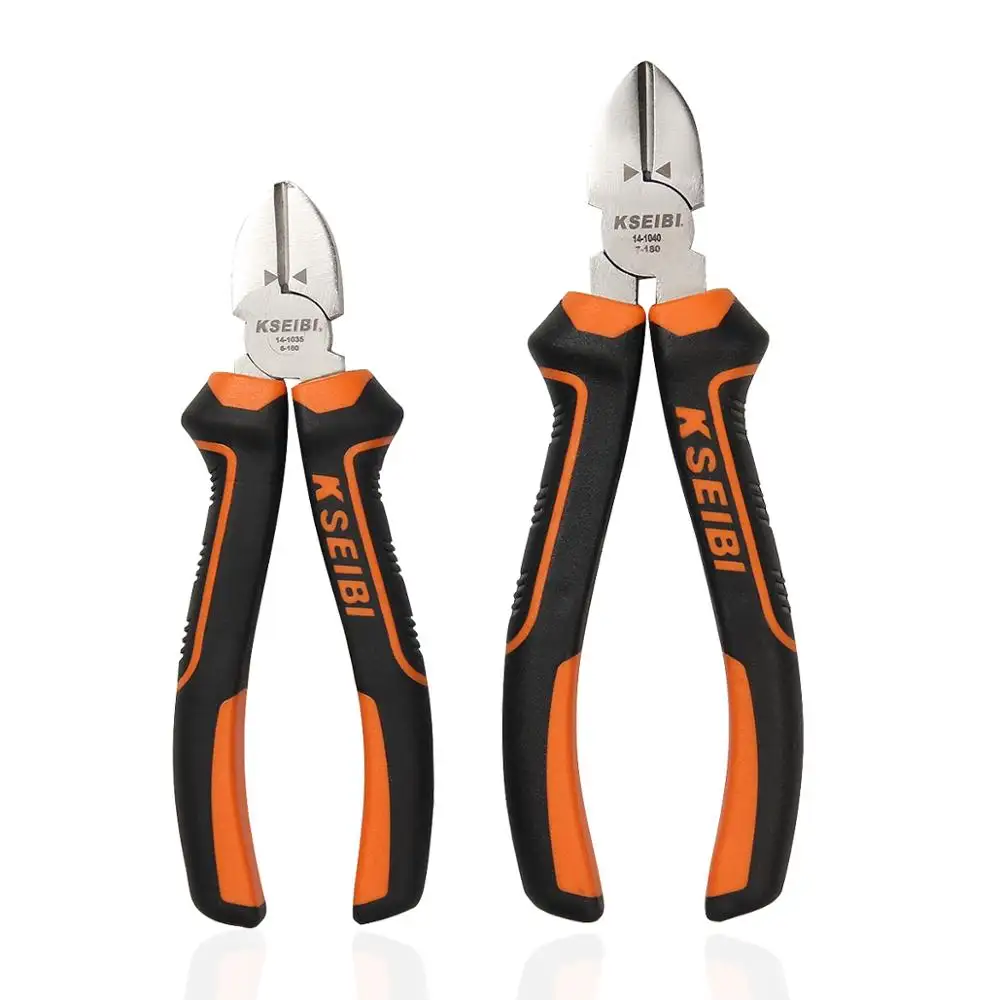 KSEIBI Diagonal Cutting Pliers With Rubber Handle