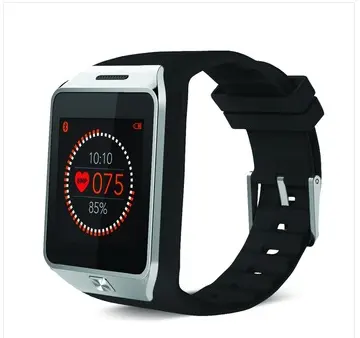 Bluetooth, Heart Rate Monitor And Sim Card Quad band GSM capability SmartWatch