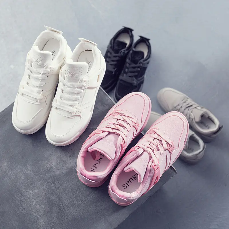 Новая стильная обувь, женские кроссовки, спортивная обувь, трендовая Студенческая Повседневная Баскетбольная обувь для девочек