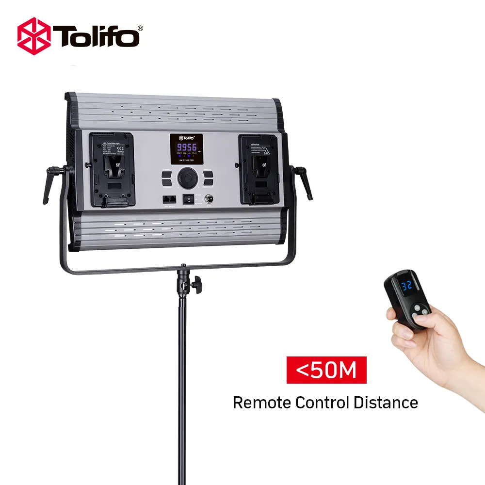 Tolifo GK-S150B Studio LED Film Light с DMX512 дистанционным управлением