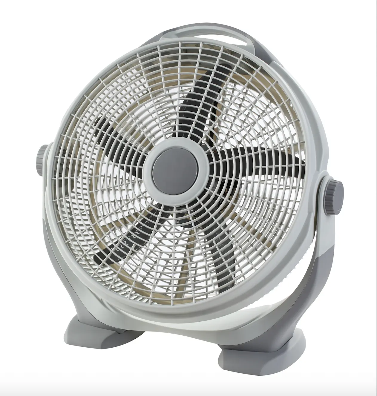 Box Turbo Floor Stand Fan Electric Plastic 50 Cm Mechanical OEM 100W Air Cooling Fan Free Spare Parts 3 Speed 1pc/color Box 100