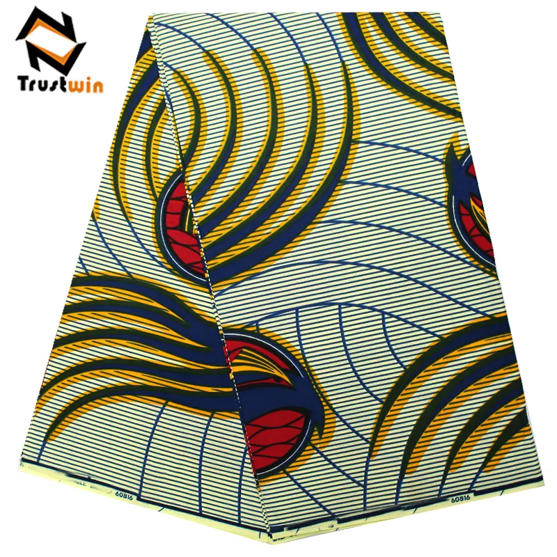 Wholesale african real wax block cotton prints fabric