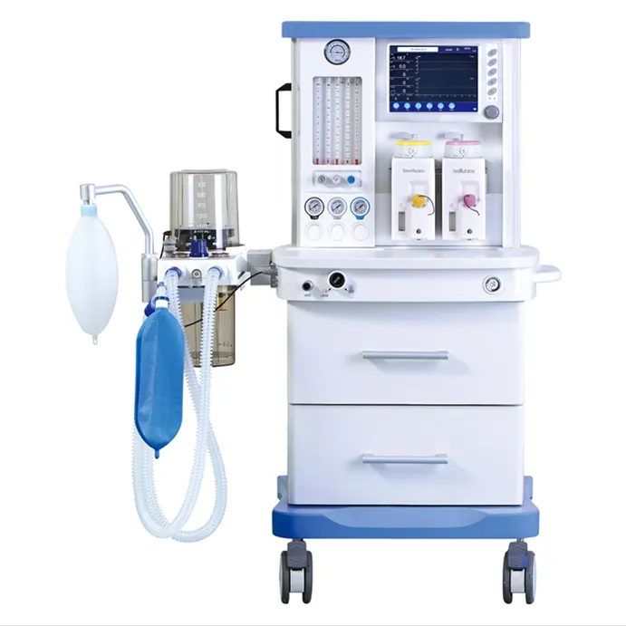 Hospital ICU Room Surgical Operation Equipment Surgery Medical Anesthesia Machine with Ventilator S6100