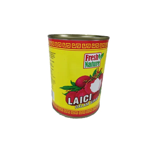 Product list of canned lychee in canned fruit for Malaysia