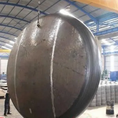 Stainless steel oil storage vacuum tank elliptical head