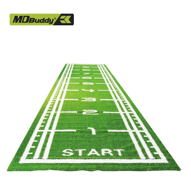 MD buddy Gym Flooring Marked Grass For Sled