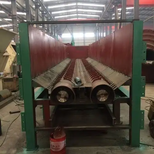 High efficiency electric slot wood log skin debarker machine