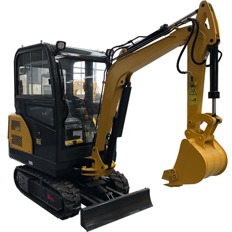 3.5t small earth moving equipment mini farm digging mini excavator price list