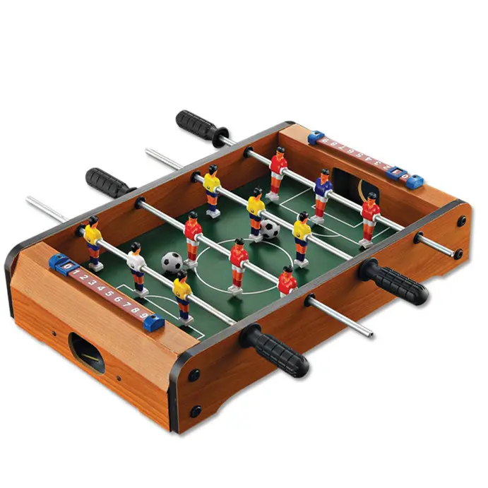 mini football table game and table soccer foosball wooden football table