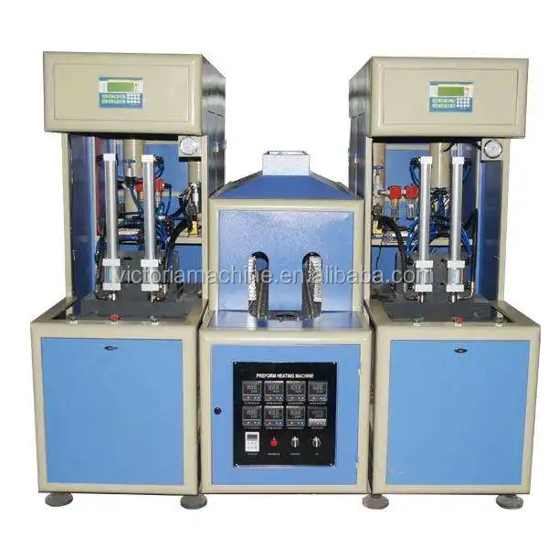 Semiautomatic PET bottle mould blowing machine