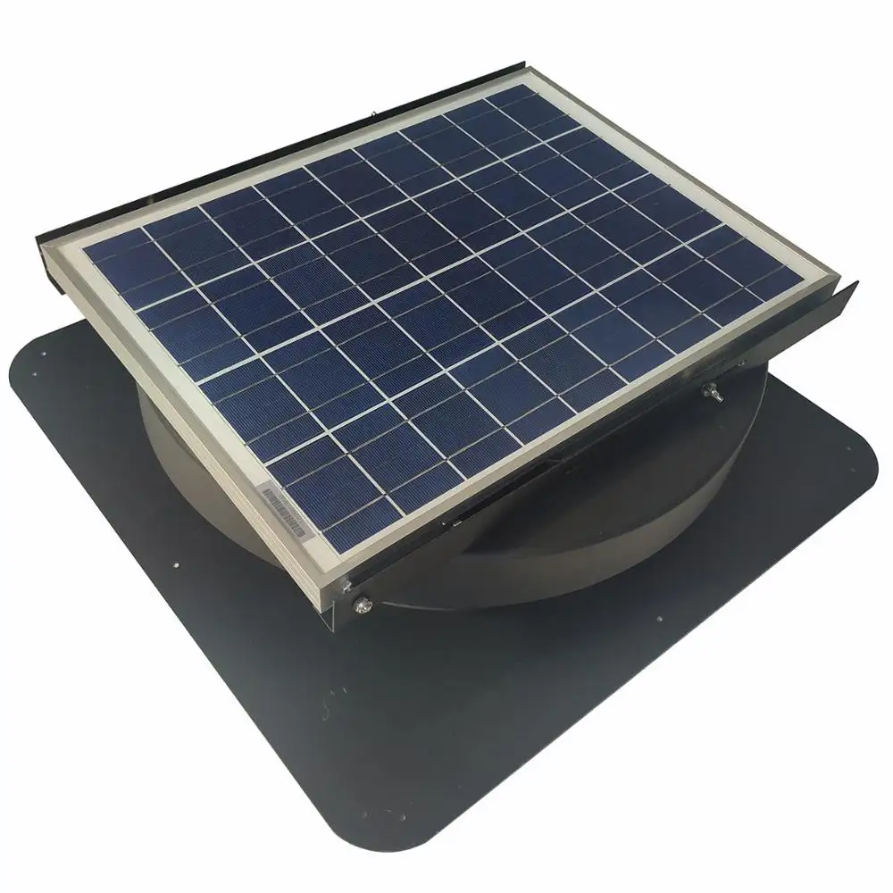 Солнечные вытяжные вентиляторы для чердака, 20 Вт, потолочный вентилятор для гаража, устанавливаемый на крыше вентилятор 130 куб. М, вентилятор на вентиляционное отверстие, зеленый вытяжной вентилятор на солнечной батарее для чердака