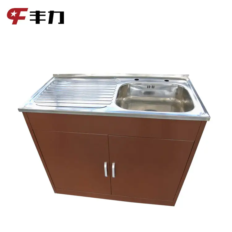 Cheap Antique Metal Kitchen or Bathroom Sink Base Cabinets