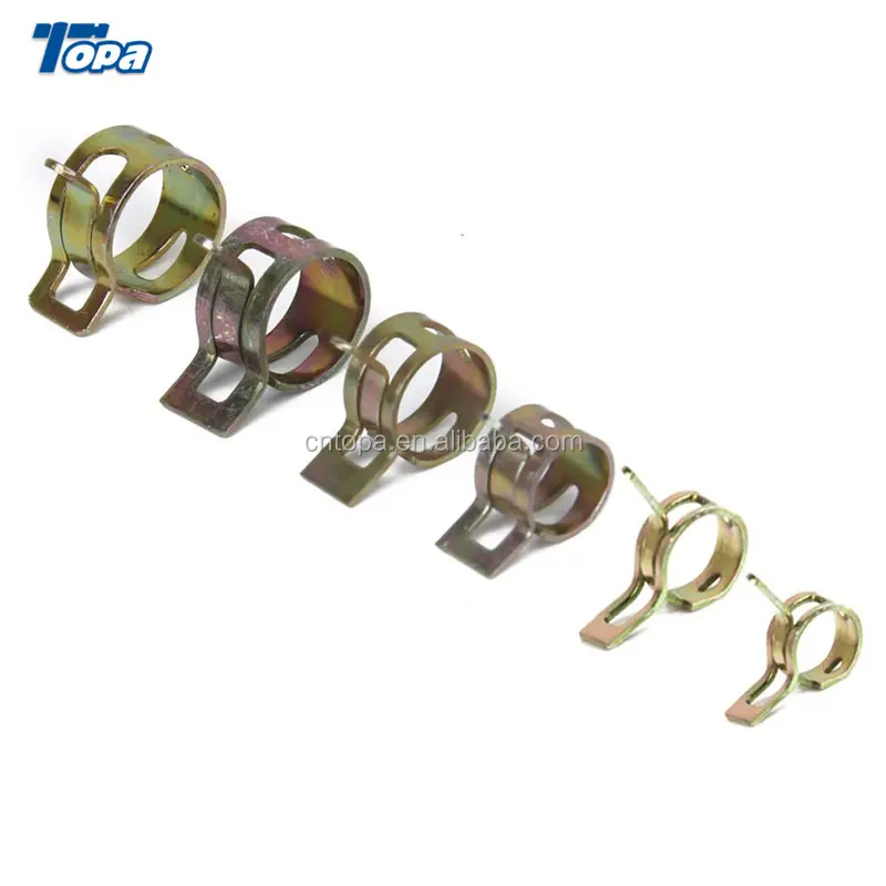High pressure solar mid super stainless steel spring hose pipe clamp