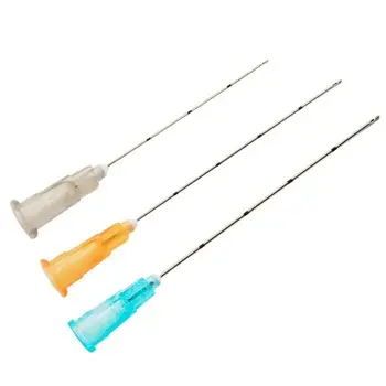 Quality High quality filler injection 18G to 30G micro blunt tip cannula needle for sale