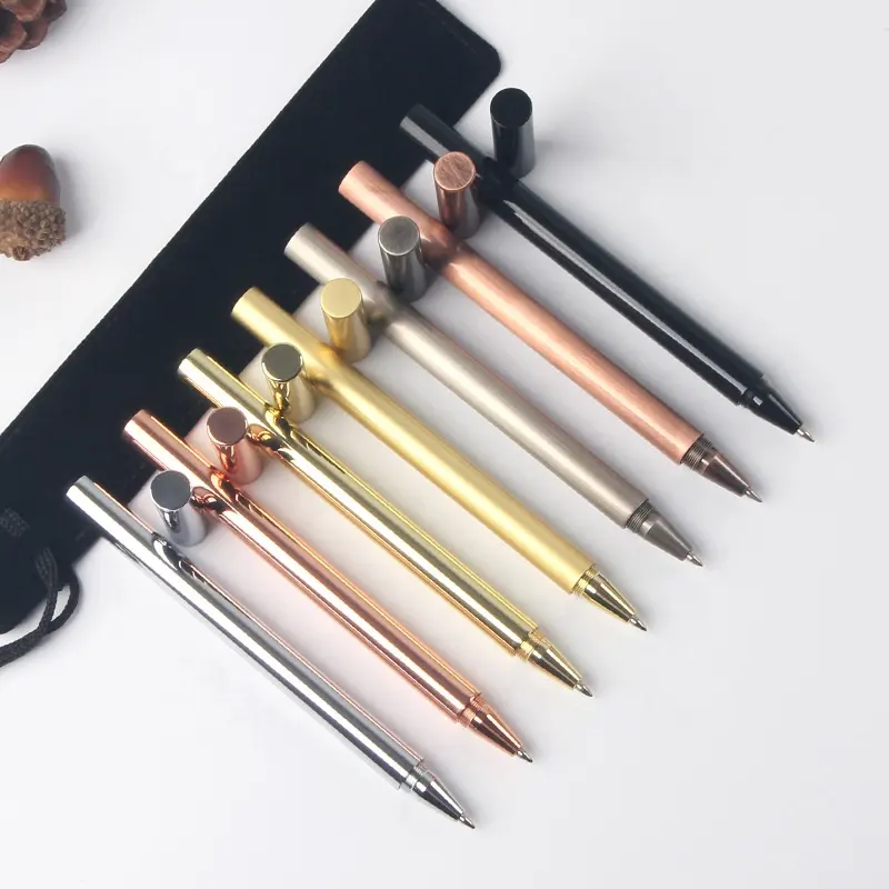 0.5MM Handmade Solid Brass Gel Pen