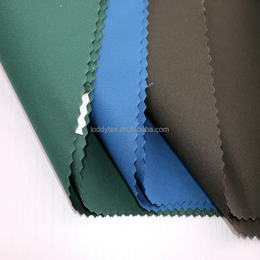 Polyester breathable TPU coated fabric for wind coat 5/3K