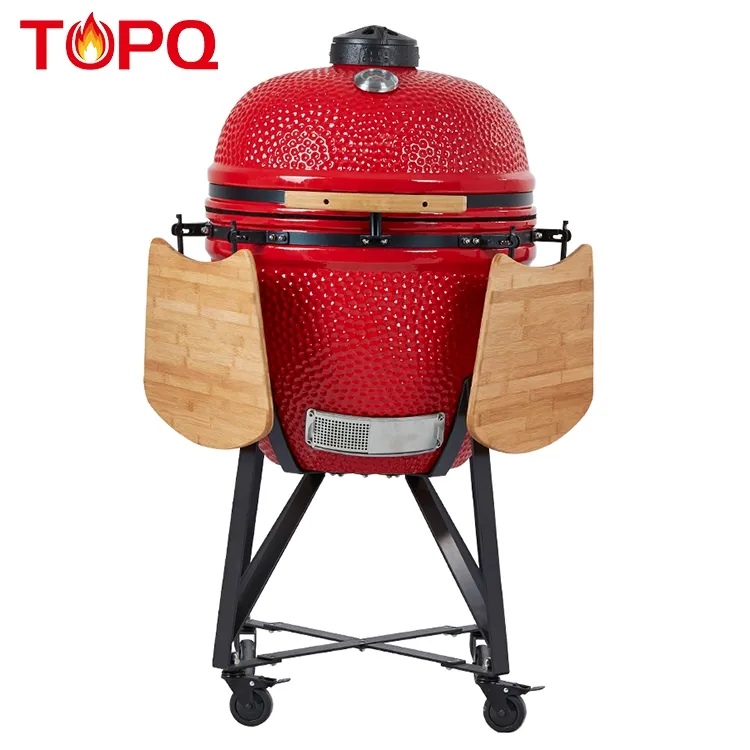 Оптовая продажа, Лидер продаж, большой керамический гриль Kamado для барбекю 23 дюйма