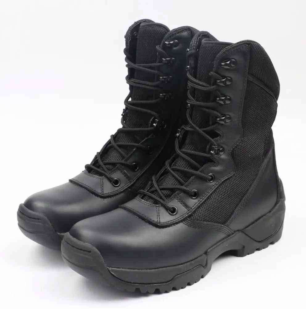 Aimboo 2020 huaerxin высокие дешевые прямые поставки с завода из Кении армейские военные пустынные ботинки под заказ армейские ботинки для мужчин