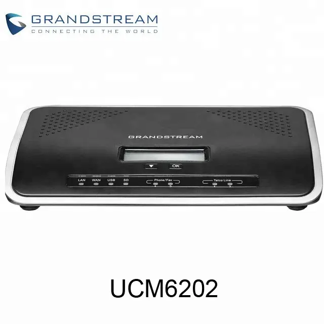 In Stock Grandstream WiFi IP PBX UCM6202 with 2FXO FXS Port