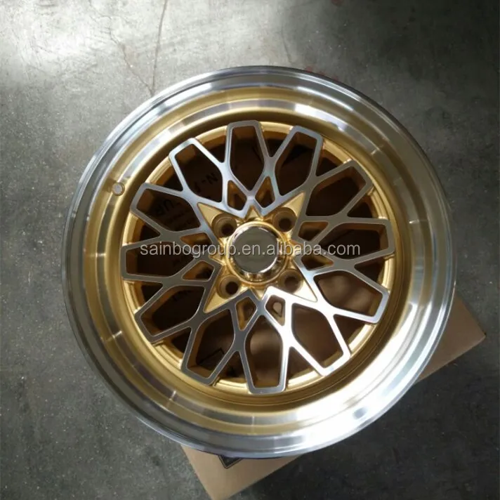 15X8 4X100 car alloy wheels rims