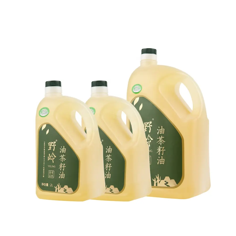 Top Grade Odorless Nourishing Harmless Undiluted Glass Bottle Wild 5L Camellia Seed Oil