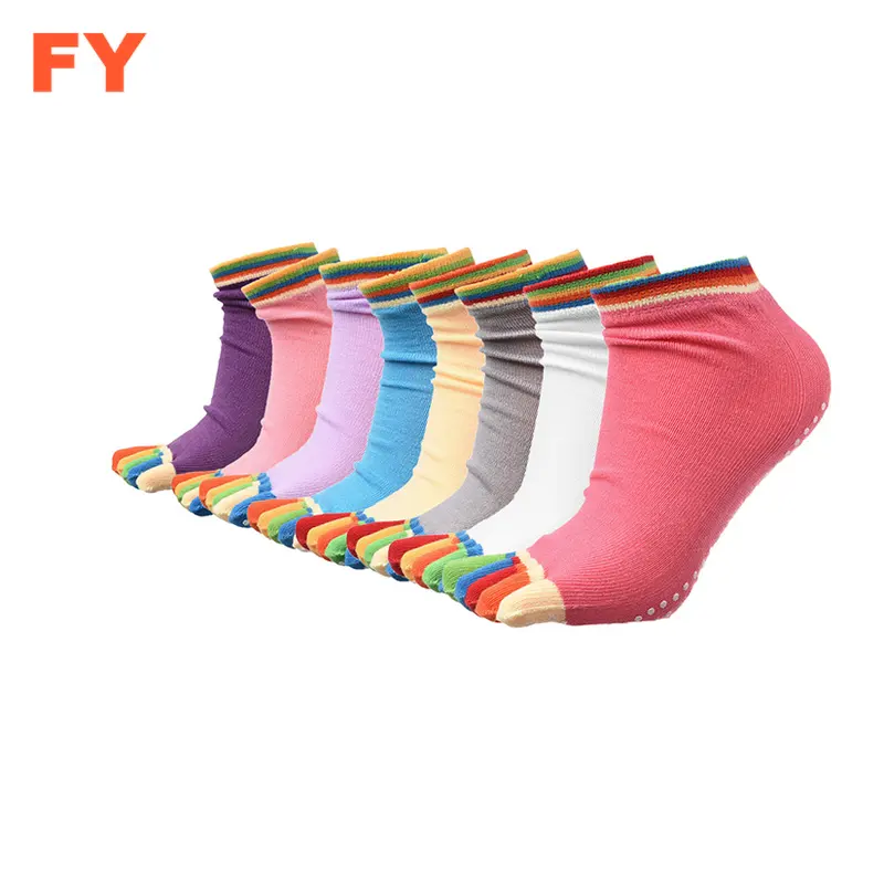 FY-I-1091 носком из сетчатого материала с цветочным украшением тонкие носки носок носки с пальцами