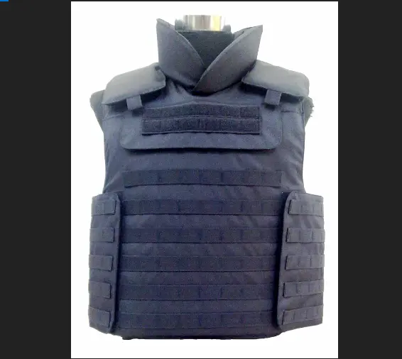 Camouflage soft aramid fiber full body bullet proof armor for sale