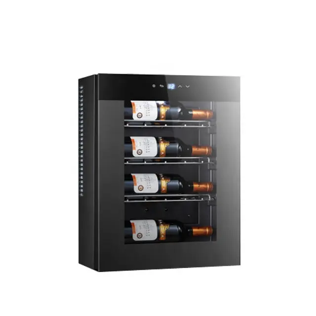 4 bottle wine cellar refrigerator cooler 12L wall mounted wine fridge