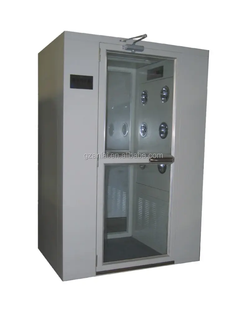 ISO CE standard used for shower and removing dust Photoelectric control clean room used Air Shower